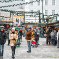 A busy-looking Salzburg Christkindlmarkt